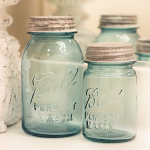 upcycled jars 