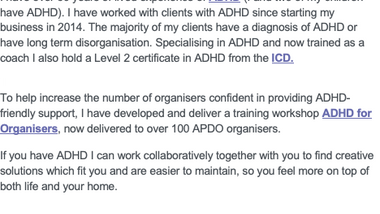 Logo of Sarah Bickers