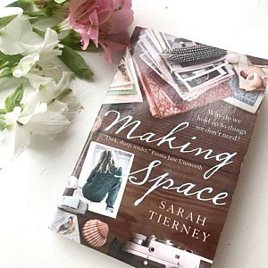 The book &quot;Making Space&quot; by Sarah Tierney on a white background